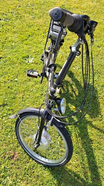 E bike vouwfiets, Fietsen en Brommers, Ophalen, Zo goed als nieuw