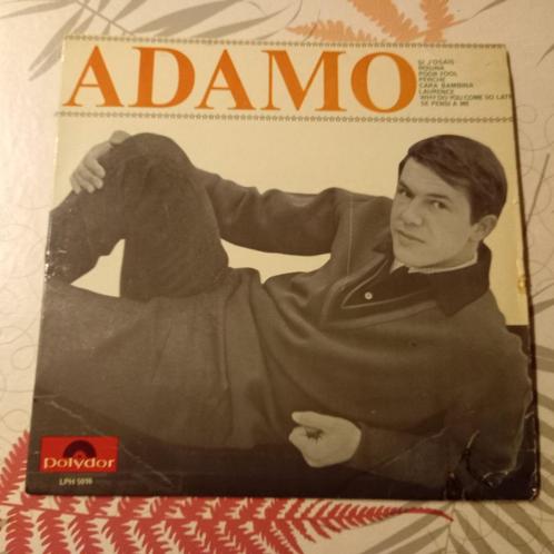 Adamo – Si J'Osais - 1962 10 pouces Lp, CD & DVD, Vinyles | Pop, Utilisé, 1960 à 1980, 10 pouces, Enlèvement ou Envoi