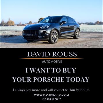 Porsche Macan Verkopen? Efficiënt & Veilig bij David Rouss beschikbaar voor biedingen