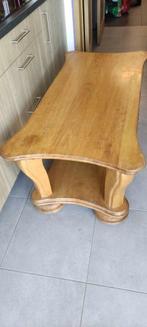 Eiken salontafel, Huis en Inrichting, Tafels | Salontafels, Ophalen, Gebruikt, 100 tot 150 cm, 50 tot 75 cm