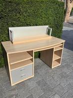 Bureau + Etagère : Couleur Hêtre clair, Maison & Meubles, Enlèvement, Utilisé, Bureau
