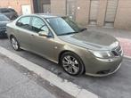 Saab 9-3 1.9tdi cuir clim xenon, Auto's, Saab, Voorwielaandrijving, 4 deurs, Zwart, Leder