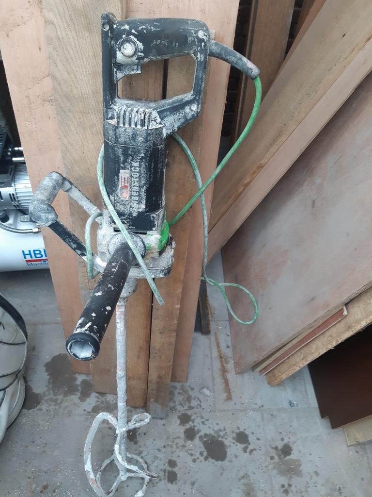 Eibenstock mixer 2000W, Doe-het-zelf en Bouw, Betonmolens, Ophalen