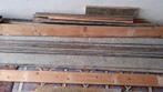 oud massief hout planken, Plank, Gebruikt, 25 tot 50 mm, 300 cm of meer