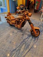 Moto en bois, Enlèvement