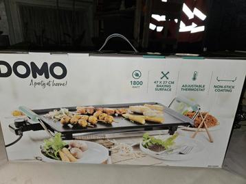 Plancha Domo DO1123TP neuve, Electroménager, Appareils à gourmet, Enlèvement ou Envoi