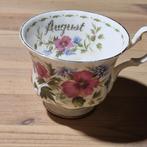 Tasse en porcelaine anglaise Royal Albert mois d'août, Ophalen of Verzenden