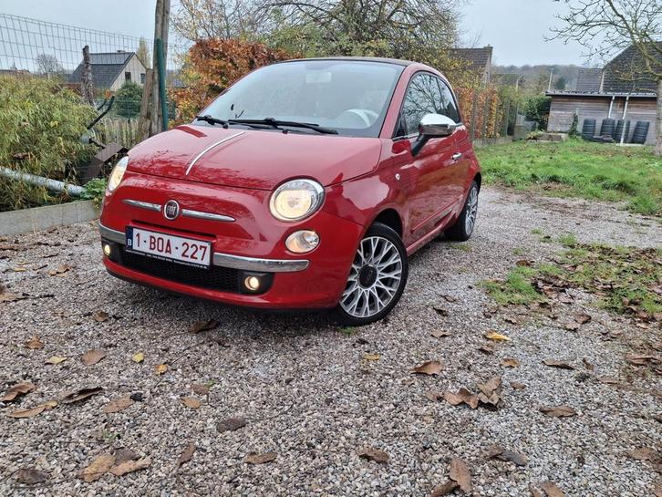 Fiat 500 Cabrio 1.2 Benzine (2013) – Euro 5 – 145968 km, Auto's, Fiat, Particulier, Achteruitrijcamera, Airbags, Airconditioning