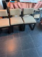 Tafel met zes stoelen, Huis en Inrichting, Stoelen, Ophalen, Zo goed als nieuw