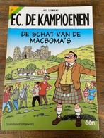 F.C. De Kampioenen 47: De schat van de Macboma's, Hec Leemans, Une BD, Enlèvement, Utilisé