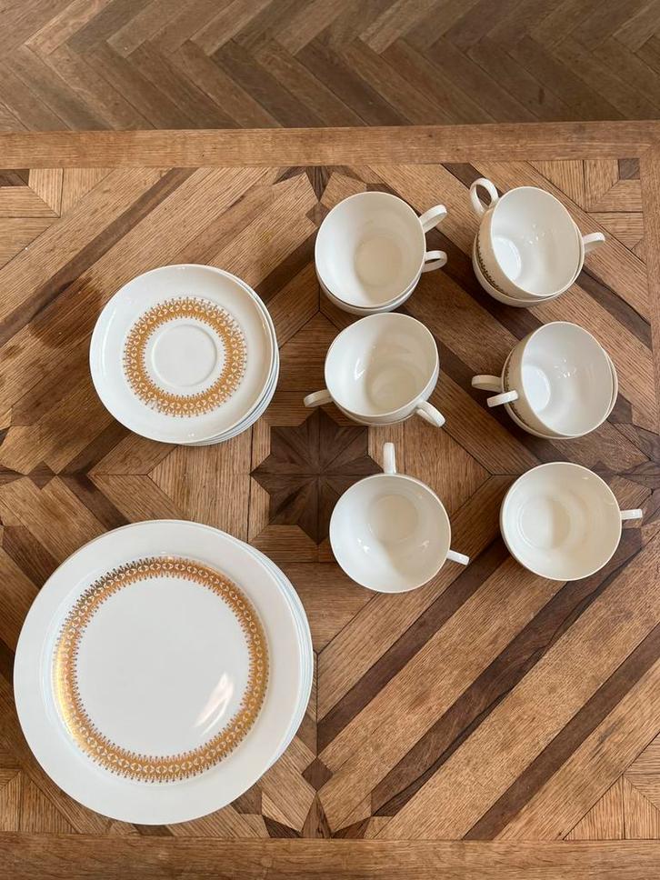 Vaisselle de luxe en porcelaine Thomas Germany, Maison & Meubles, Cuisine | Vaisselle, Utilisé, Tasse(s) et/ou soucoupe(s), Autres styles