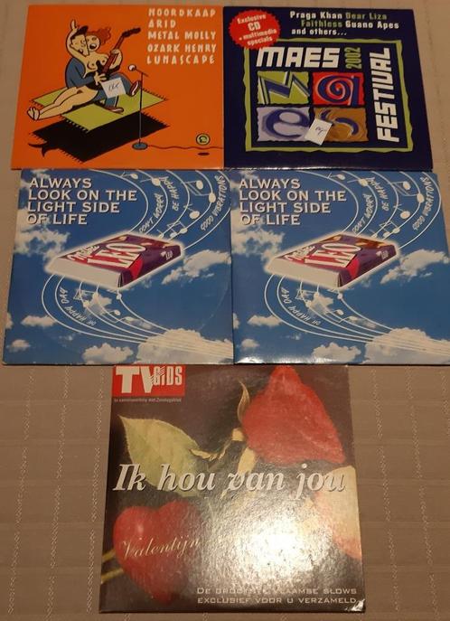 lot van 5 mini verzamel CD's, CD & DVD, CD | Pop, Comme neuf, 1980 à 2000, Enlèvement ou Envoi