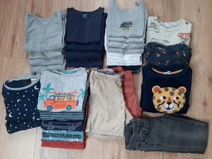 Kledingpakket jongen 30 stuks - 1 tot 4 jaar (86 t/m 104), Kinderen en Baby's, Kinderkleding | Kinder-kledingpakketten, Gebruikt
