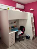 Hoogslaper met kast en bureau, Kinderen en Baby's, Kinderkamer | Stapelbedden en Hoogslapers, Ophalen, Zo goed als nieuw, Hoogslaper