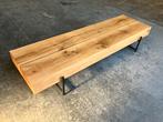 Eikenhouten Salontafel uniek, Huis en Inrichting, Tafels | Salontafels, Ophalen, Eikenhout, Nieuw, 50 tot 100 cm