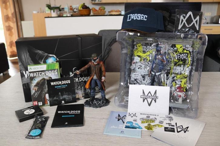 Watch Dogs Collector 1 et 2 - Dedsec édition (neuf), Games en Spelcomputers, Games | Sony PlayStation 4, Zo goed als nieuw, Avontuur en Actie
