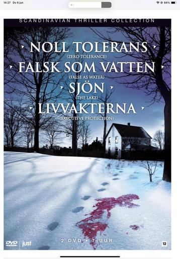 Dvd S Scandinavië thriller collection , 2 dvd