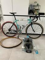 Bianchi reparto corse maat M + tacx Flow smartrainer., Fietsen en Brommers, 28 inch, Gebruikt, Carbon, 10 tot 15 versnellingen