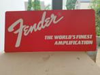 Fender advertentie - reclame bord met velcro, Muziek en Instrumenten, Ophalen, Gebruikt, Fender
