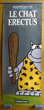 Geluck promotieposter De kat erectus 2012, Eén stripboek, Geluck, Ophalen, Gelezen