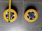 2 volle sterke transport/kar bokwielen., Doe-het-zelf en Bouw, Zwenkwielen, Ophalen, Gebruikt