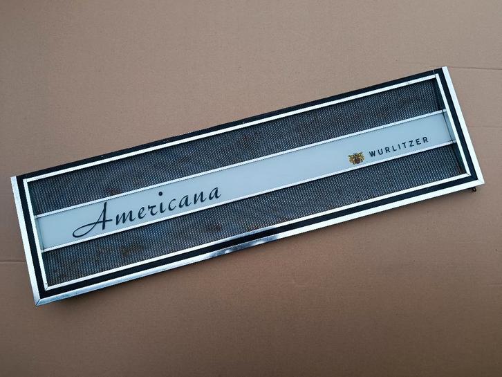 Front Paneel Wurlitzer 3100/3110 (1967) jukebox, Verzamelen, Automaten | Jukeboxen, Wurlitzer, Ophalen of Verzenden