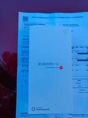 Xiaomi 15 12/512 sous scellés, Télécoms, Enlèvement ou Envoi, Neuf