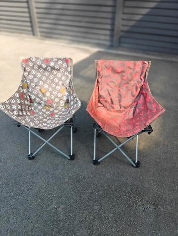 2 Camping stoelen voor kinderen  beschikbaar voor biedingen