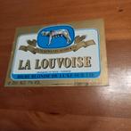 Étiquette de bière La Louvoise, Collections, Marques de bière, Comme neuf, Enlèvement ou Envoi