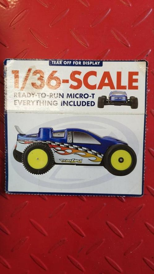 Teamlosi micro -T 1/36 -scale buggy geen speelgoed, Hobby en Vrije tijd, Modelbouw | Radiografisch | Auto's, Zo goed als nieuw