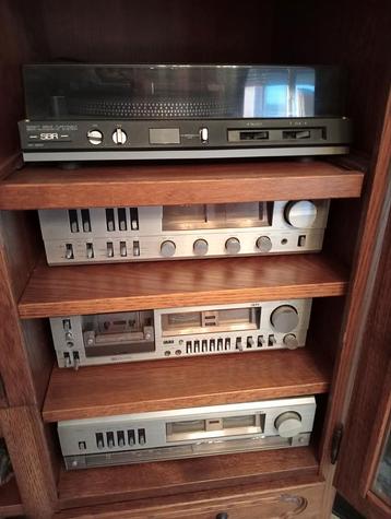 Chaîne hi-fi SBR vintage avec boîtes, Enlèvement, Comme neuf