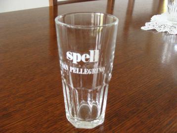 verre San Pellegrino, verre Lime de Chrysale, neuf