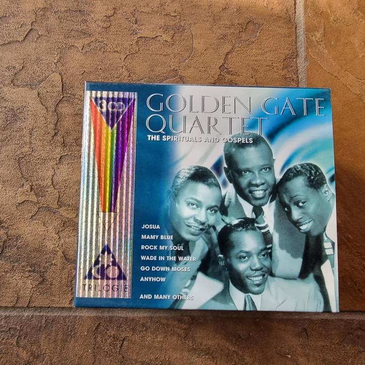 3xCD Box : Golden Gate Quartet – The Spirituals And Gospels, Cd's en Dvd's, Cd's | Religie en Gospel, Gebruikt, Boxset, Ophalen of Verzenden