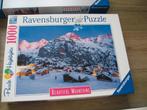 Puzzle Ravensburger de belles montagnes, 1000 pièces, Hobby & Loisirs créatifs, Enlèvement ou Envoi, 500 à 1500 pièces, Neuf, Puzzle