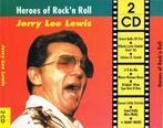 Jerry Lee Lowisn- Heroes Of Rock N Roll, Cd's en Dvd's, Cd's | Pop, Zo goed als nieuw, 1980 tot 2000, Ophalen