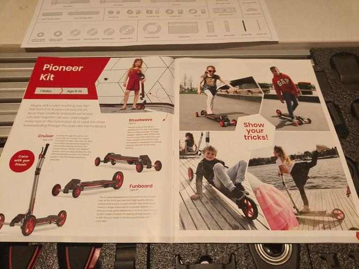 Infento pioneer kit. Go cart , skateboard, skelter., Kinderen en Baby's, Speelgoed | Buiten | Skelters, Ophalen