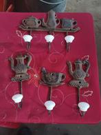 2026024: vintage kapstokjes, Ophalen of Verzenden