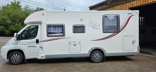 Rapido Rikeur 691FF camper, Caravans en Kamperen, Mobilhomes, Particulier, Fiat, Ophalen