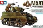 Tamiya | M5A1 | 1:35 | LIVRAISON GRATUITE, Neuf, Tank, -, -