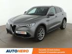 Alfa Romeo Stelvio 2.0 Turbo First Edition (bj 2017), Auto's, Alfa Romeo, Zwart, 161 g/km, USB, Leder