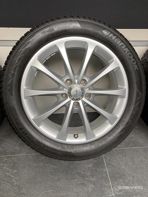 17” originele Mercedes A W177 velgen + winterbanden 5x112, Auto-onderdelen, Banden en Velgen, Banden en Velgen, Winterbanden, 17 inch