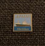 PIN - APMM - MORBIHAN - MARINE - PECHE - BATEAU - BOOT, Verzenden, Gebruikt, Overige onderwerpen, Speldje of Pin