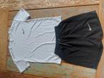 Nike sportset t-shirt en short maat M kids (7-10 jaar), Ophalen, Zo goed als nieuw