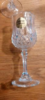 Glazen (12 likeurglazen) Cristal d'Arques - model Longchamp, Enlèvement ou Envoi, Utilisé