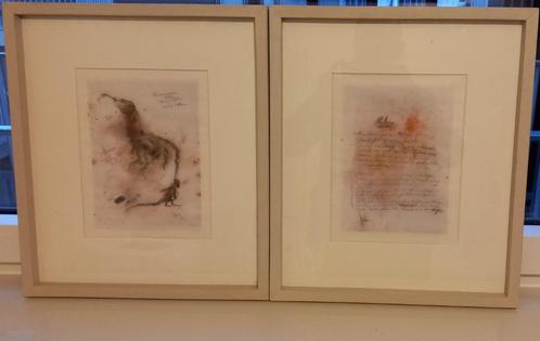 2   originele  werken  van   Koen  Vanmechelen  te  koop, Antiek en Kunst, Kunst | Schilderijen | Modern, Ophalen