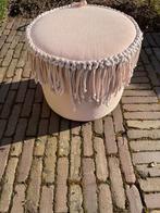 Poef (upcycled), Minder dan 50 cm, Rond, Zo goed als nieuw, Ophalen