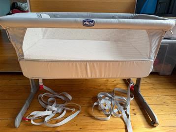 Chicco Next2Me cosleeper met hoeslakens, Enlèvement, Utilisé, Berceau