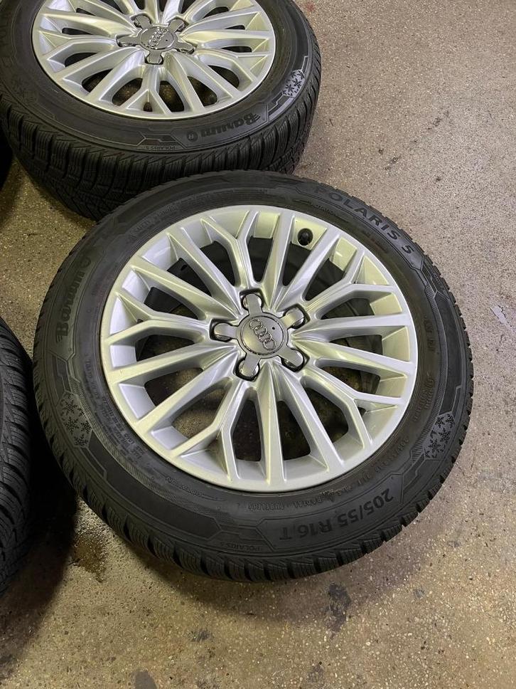 Audi A3 winterbanden set origineel Audi 205/55R16, Auto diversen, Overige Auto diversen, Ophalen