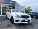 MERCEDES-BENZ C220 COUPE CDI*PACK-AMG*CUIR*BLACK/WHITE-EDITI, Achterwielaandrijving, Zwart, 4 cilinders, USB