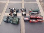 Lot outils sans fil METABO Professionnels, Doe-het-zelf en Bouw, Ophalen, Gebruikt